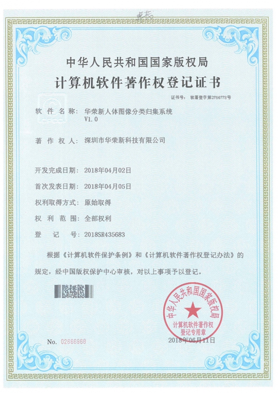 人体图像分类归集系统
